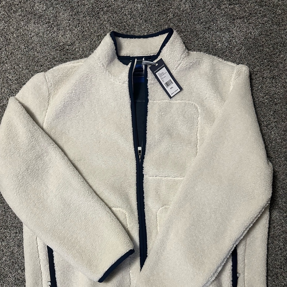 Vineyard vines men’s Sherpa full zip